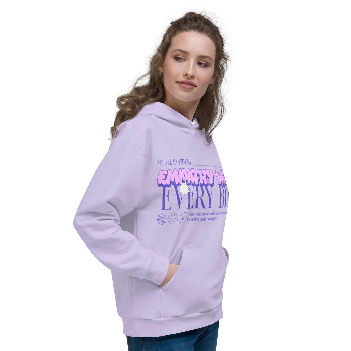 URBANITY CHEK PULLORVER HOODIE FOR WOMEN MY DITE MY PROTEST