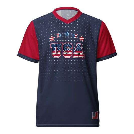 USA SPORTS JERSEY UNISEX ECO FRIENDLY