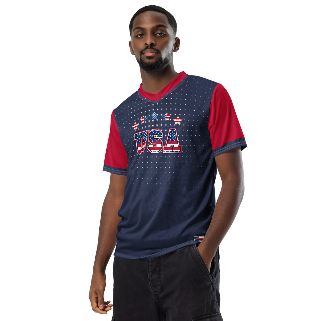USA SPORTS JERSEY UNISEX ECO FRIENDLY