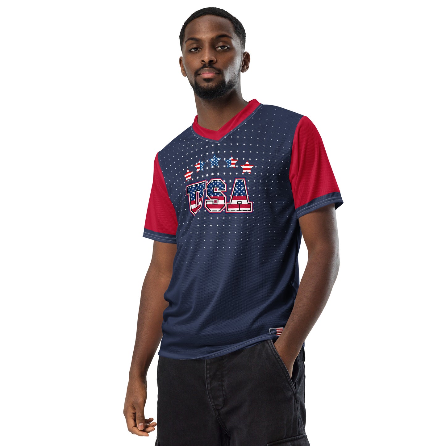 USA SPORTS JERSEY UNISEX ECO FRIENDLY