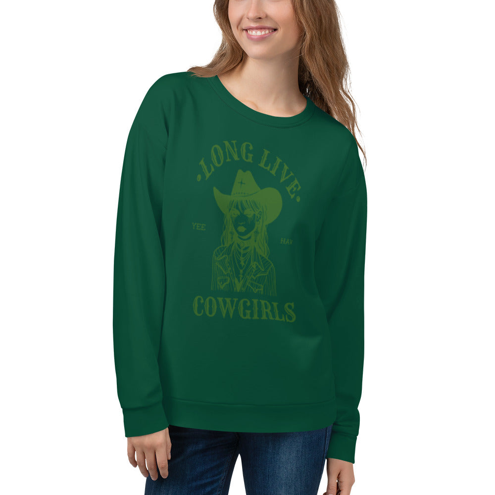 COWGIRLS LOOSE SWEATSHIRT FOR WOMEN