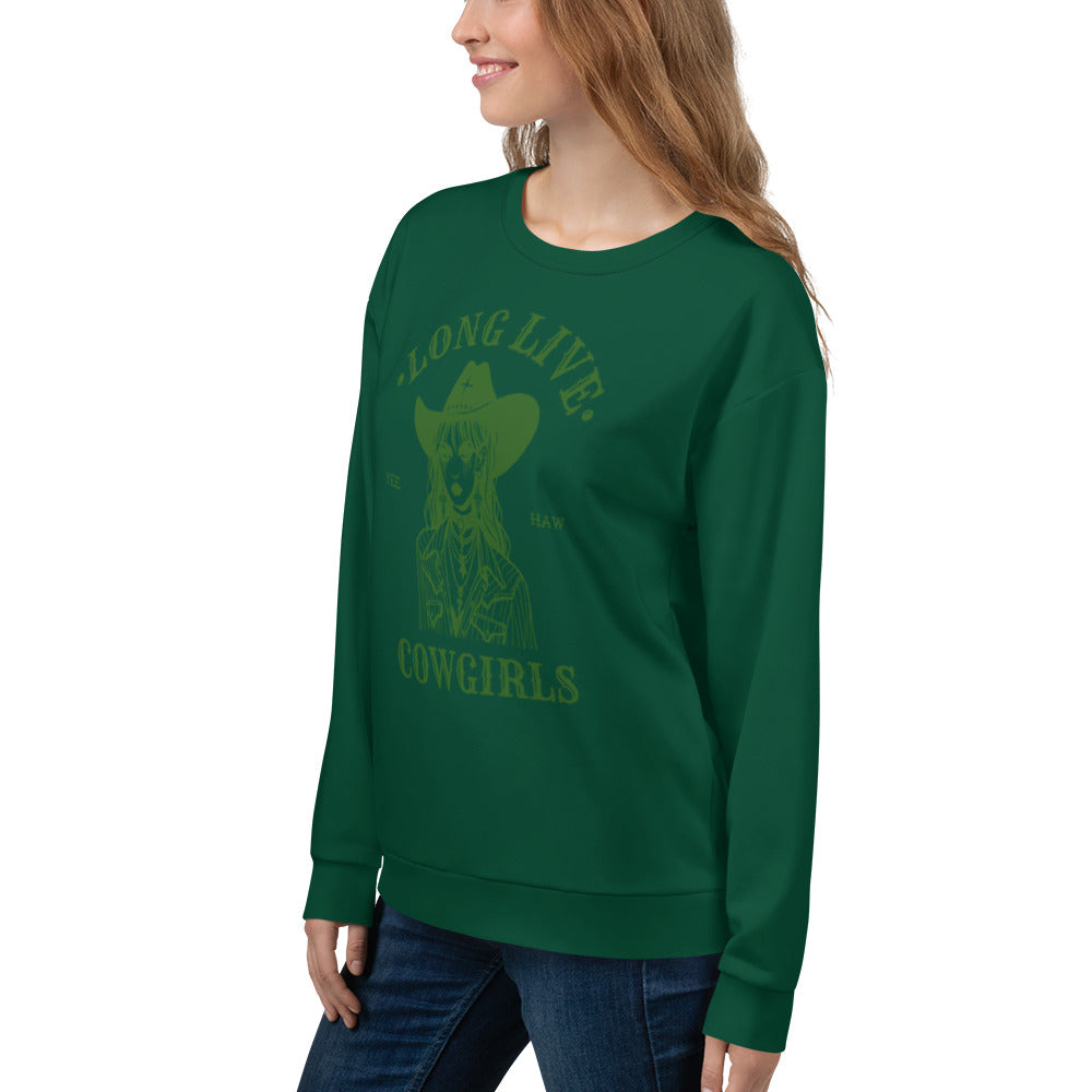 COWGIRLS LOOSE SWEATSHIRT FOR WOMEN