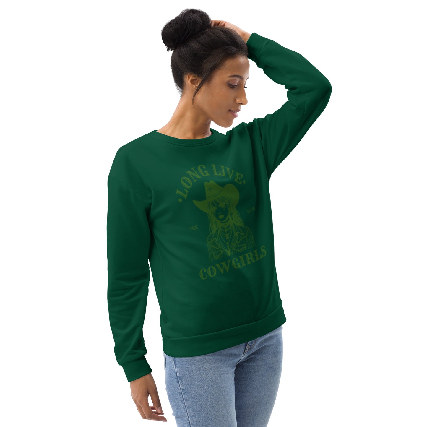 COWGIRLS LOOSE SWEATSHIRT FOR WOMEN