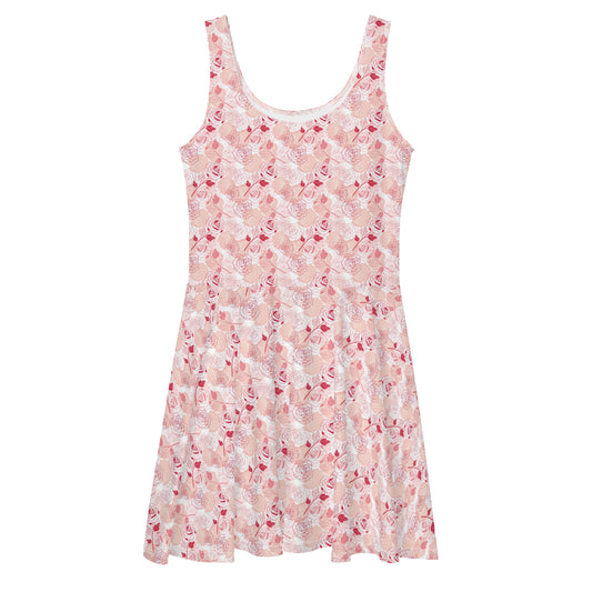 URBANITYCHEK MINI FLORAL SKATER DRESS