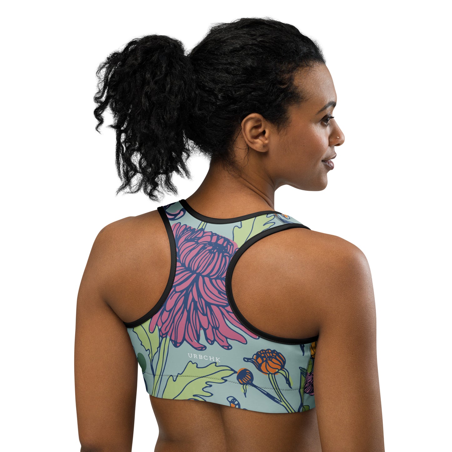 PRINTED PREMIUM SPORTS BRA