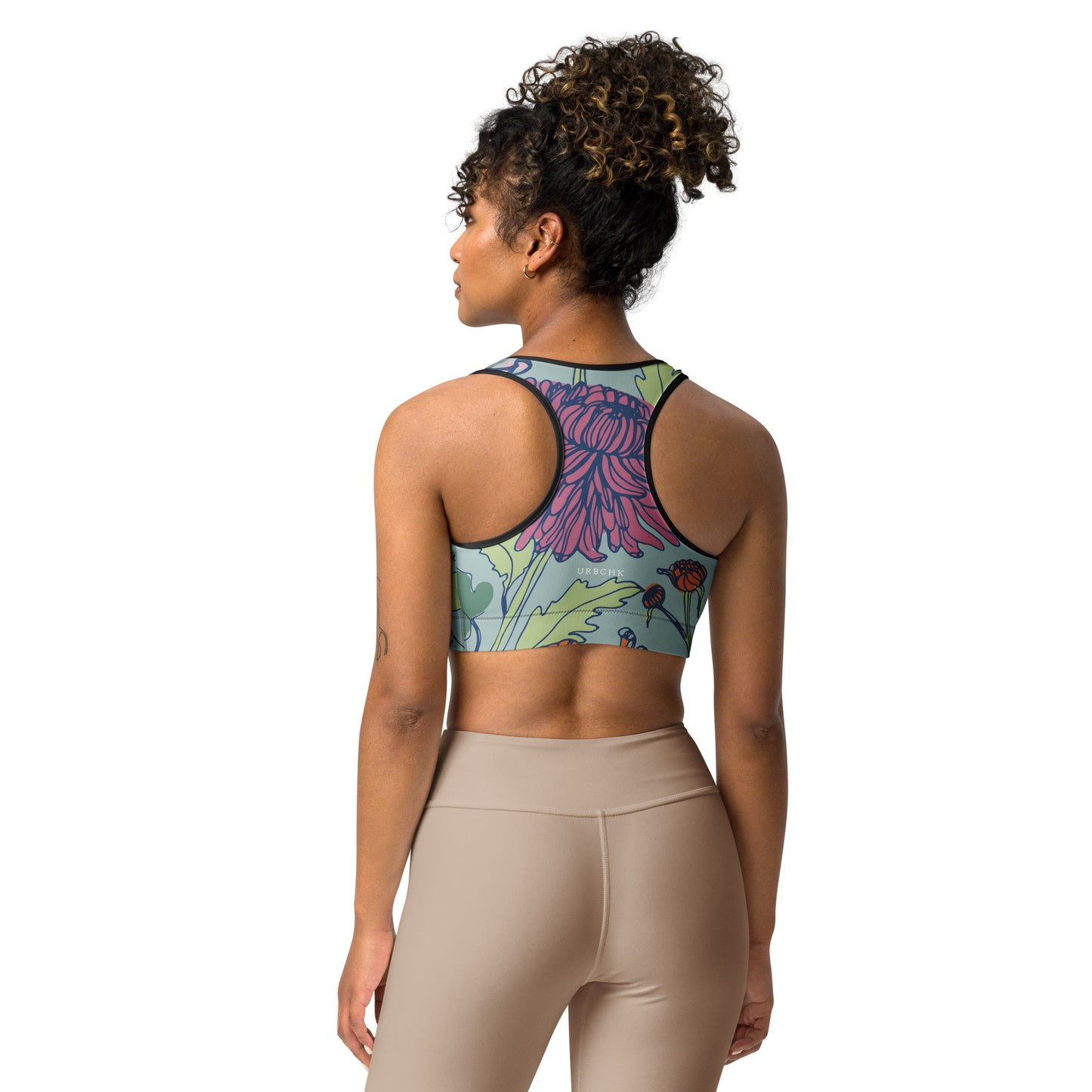 PRINTED PREMIUM SPORTS BRA