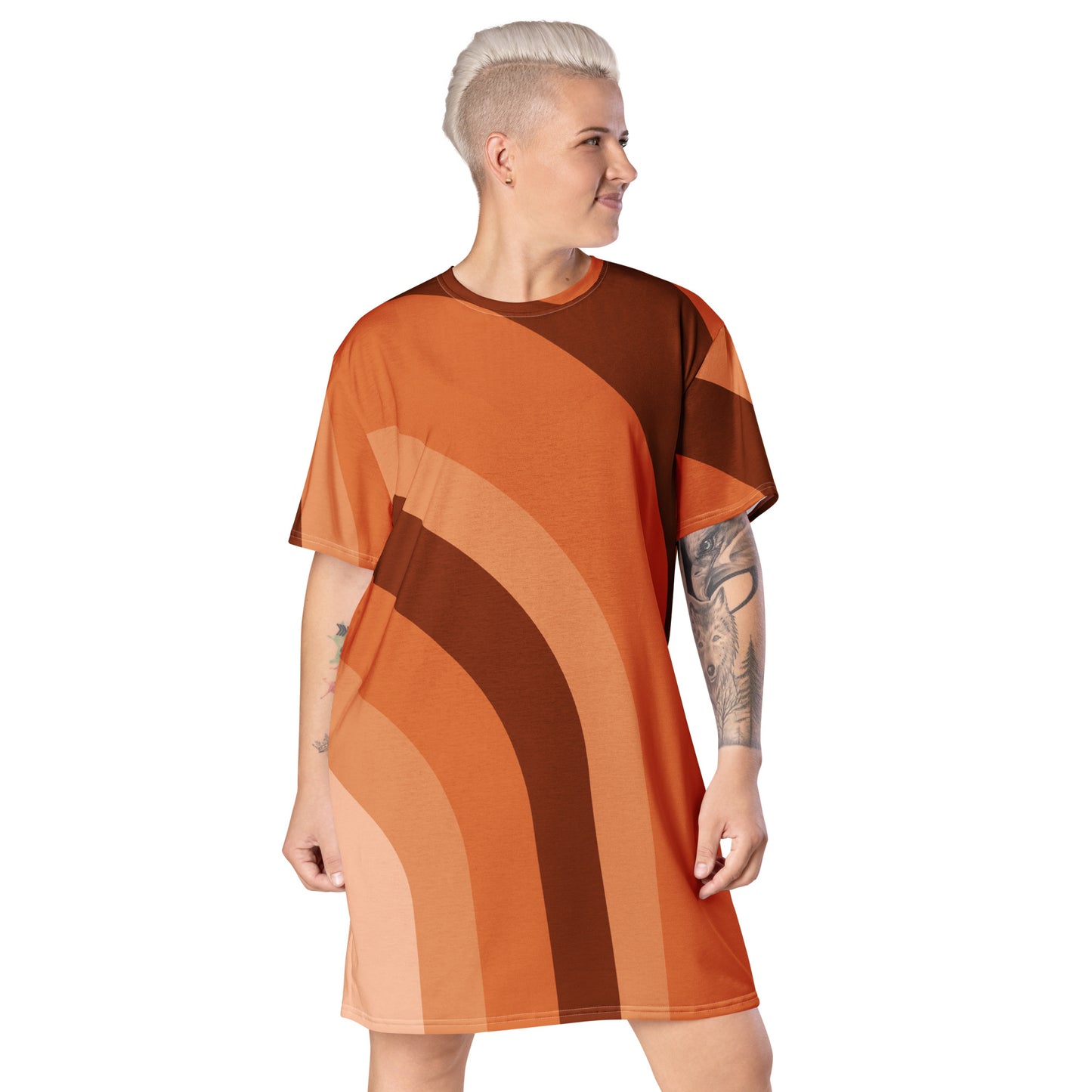 TRENDING URBAN T-SHIRT DRESS