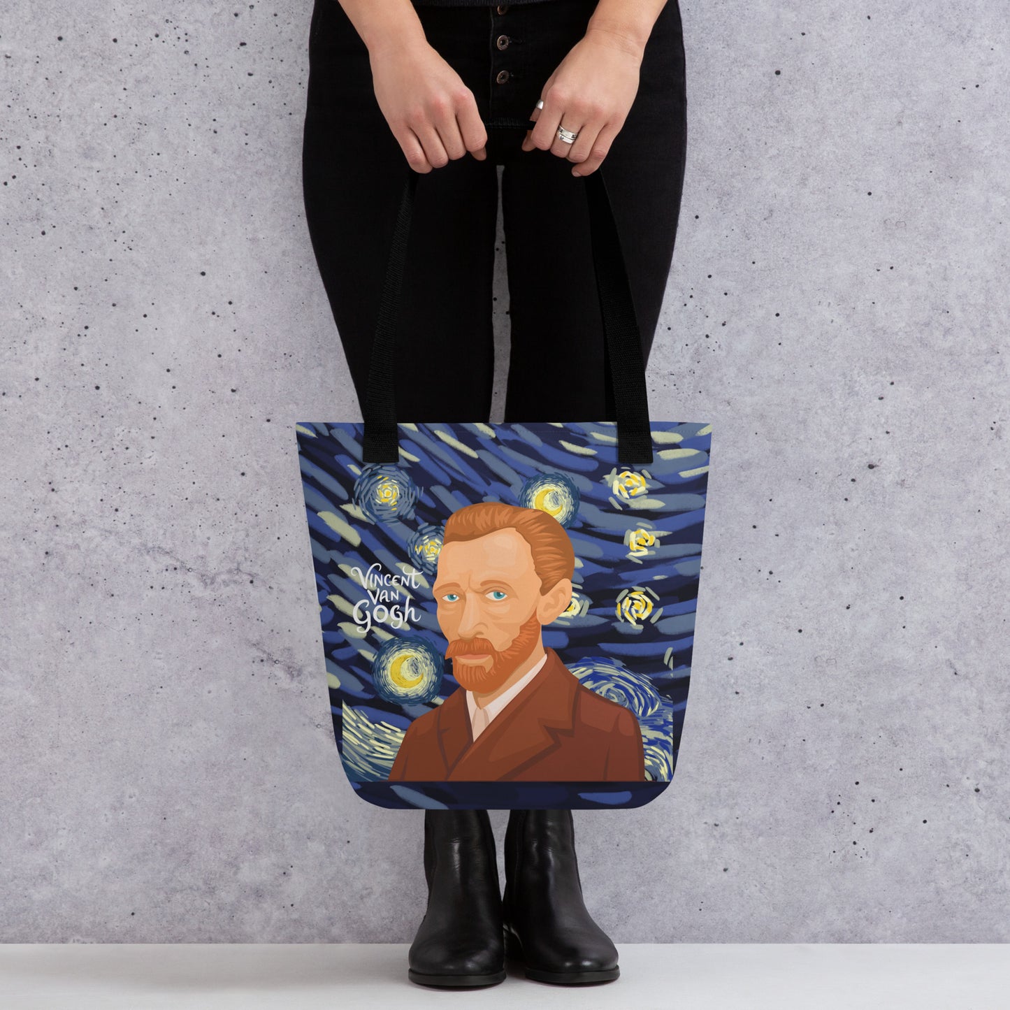 VINCENT VAN GOGH INSPIRED TOTE BAG