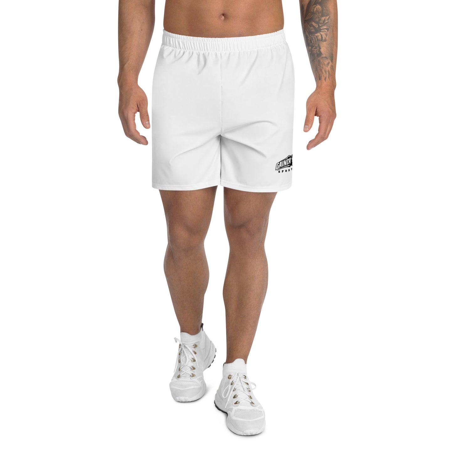 GAINDA MEN'S SPORT LONG SHORT WHITE