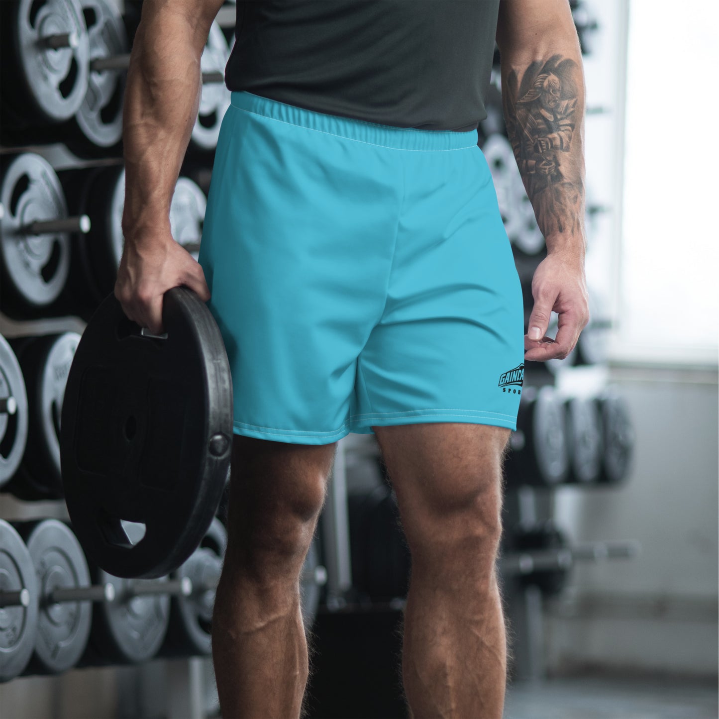 GAINDA SPORTS MEN'S GYM LONG SHORTS