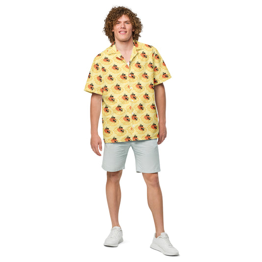 URBANITYCHEK SPRING BEES PREMIUM SHORT SLEEVE SHIRT