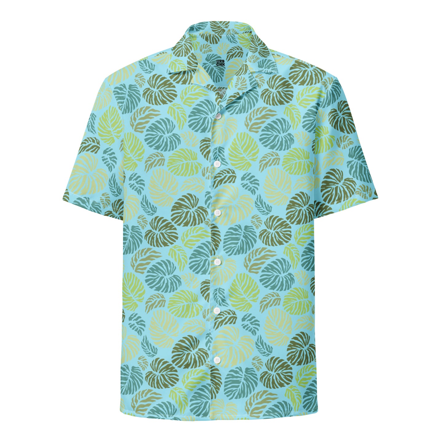 URBANITYCHEK MONSTERA LEAF PREMIUM SHORT SLEEVE SHIRT