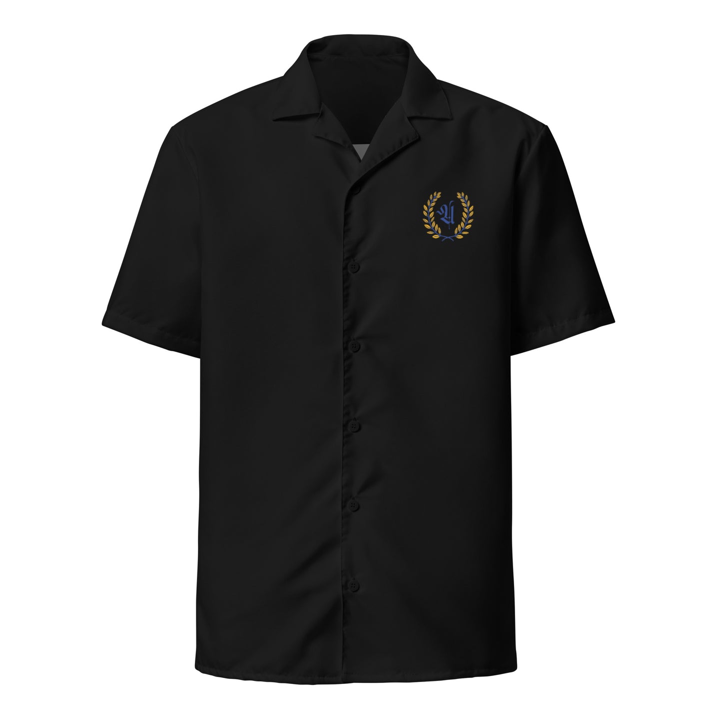 MEN'S BLACK UNIVERSITY COLLEGE SHIRT