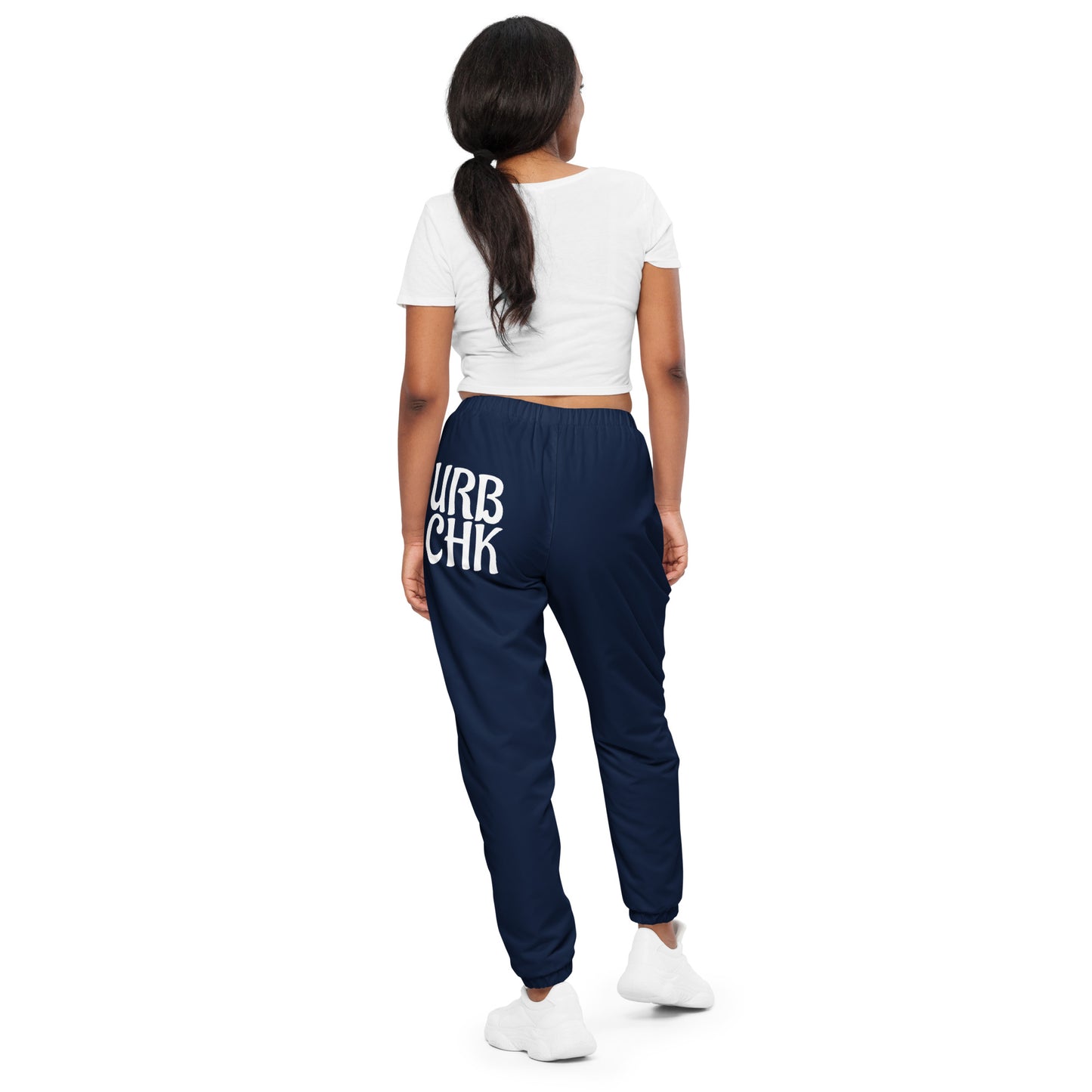 URBANITYCHEK TRACK PANTS NAVY WORKOUT PANT