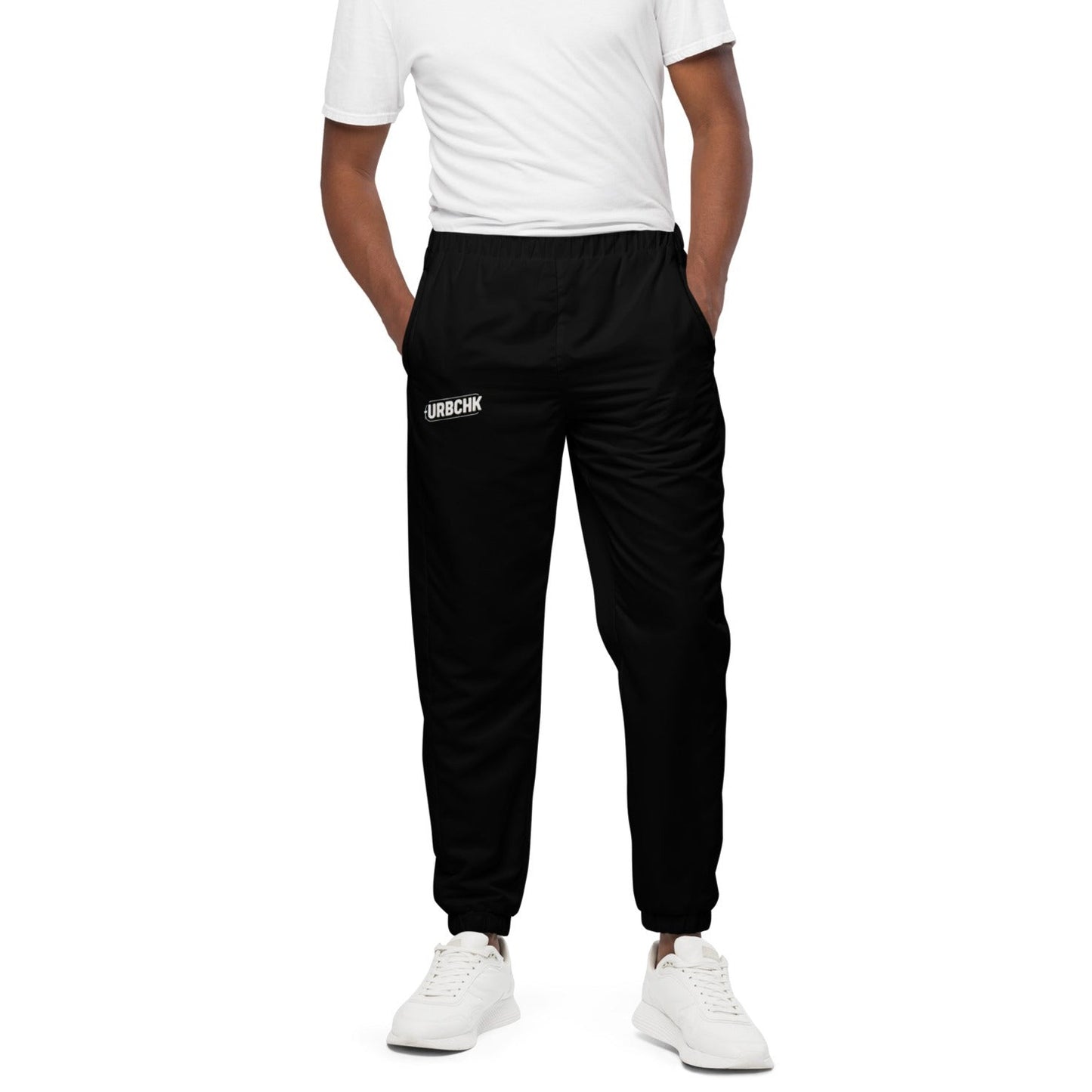 URBANITYCHEK BLACK TRACK PANT FOR MEN FITNESS PANTS