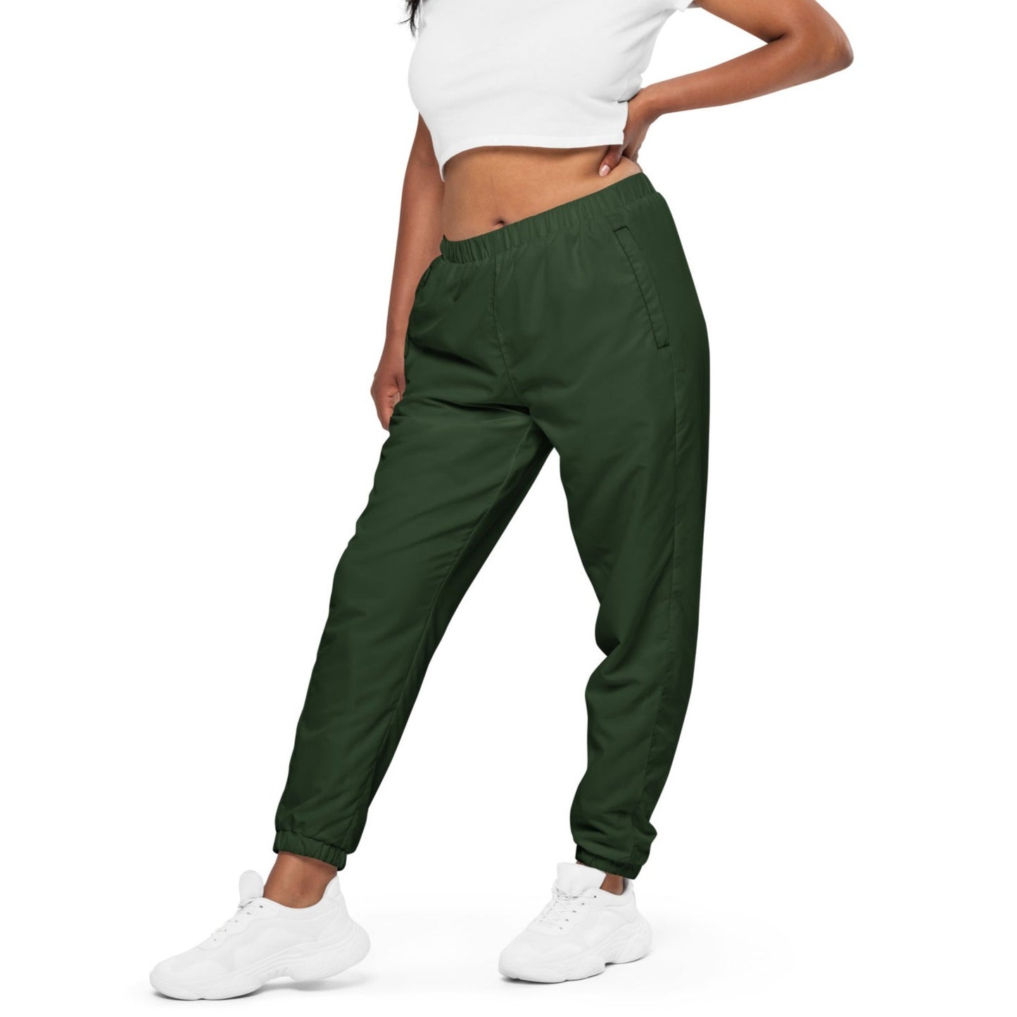 URBANITYCHEK WOMEN TRACK PANTS GREEN