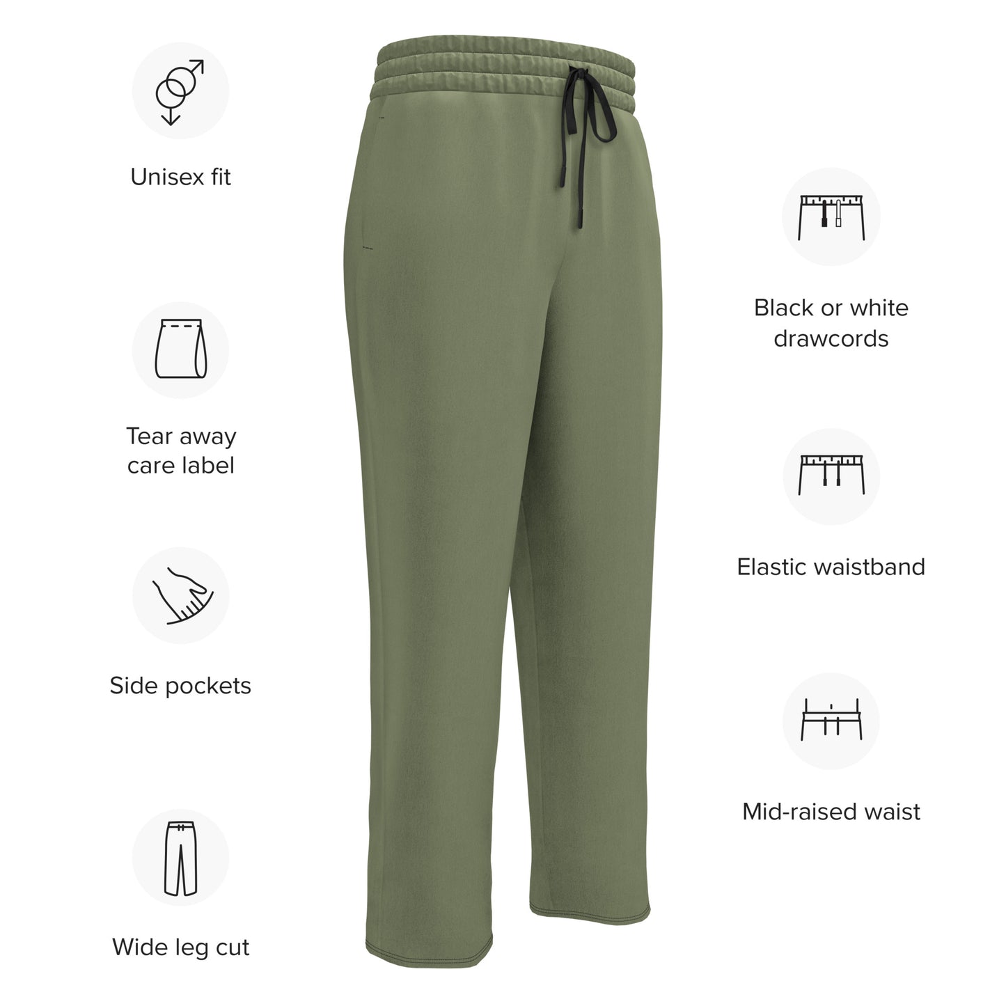 ESSENTIAL WIDE LEG JOGGERS FOR MEN