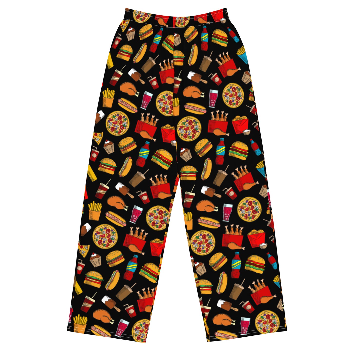 MEN WIDE LEG PRINTED PAJAMAS