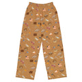 MEN'S PRINTED PAJAMA PANTS WOOD WORK
