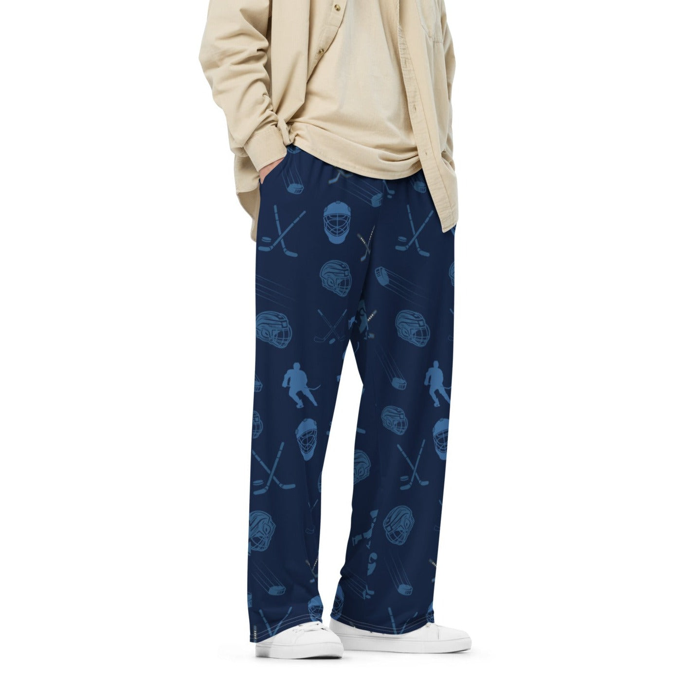 HOCKEY PAJAMAS PRINTED MEN TRENDY PAJAMAS