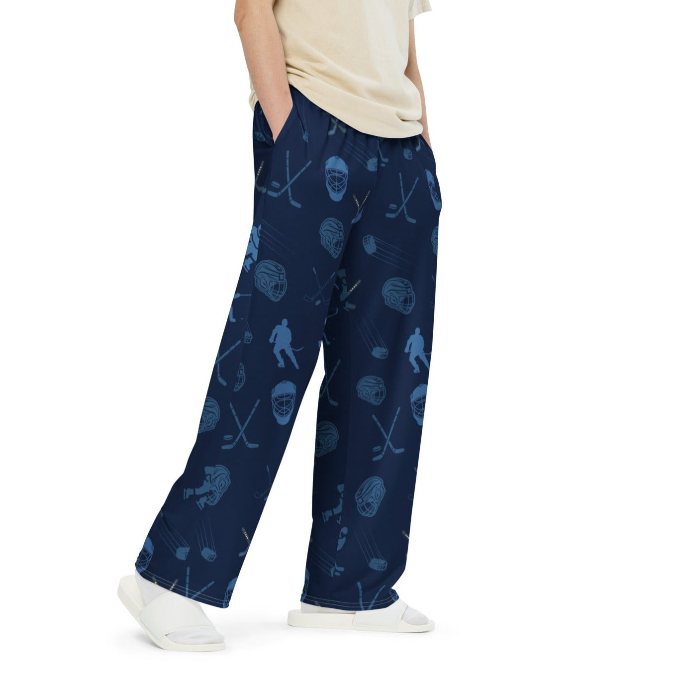 HOCKEY PAJAMAS PRINTED MEN TRENDY PAJAMAS