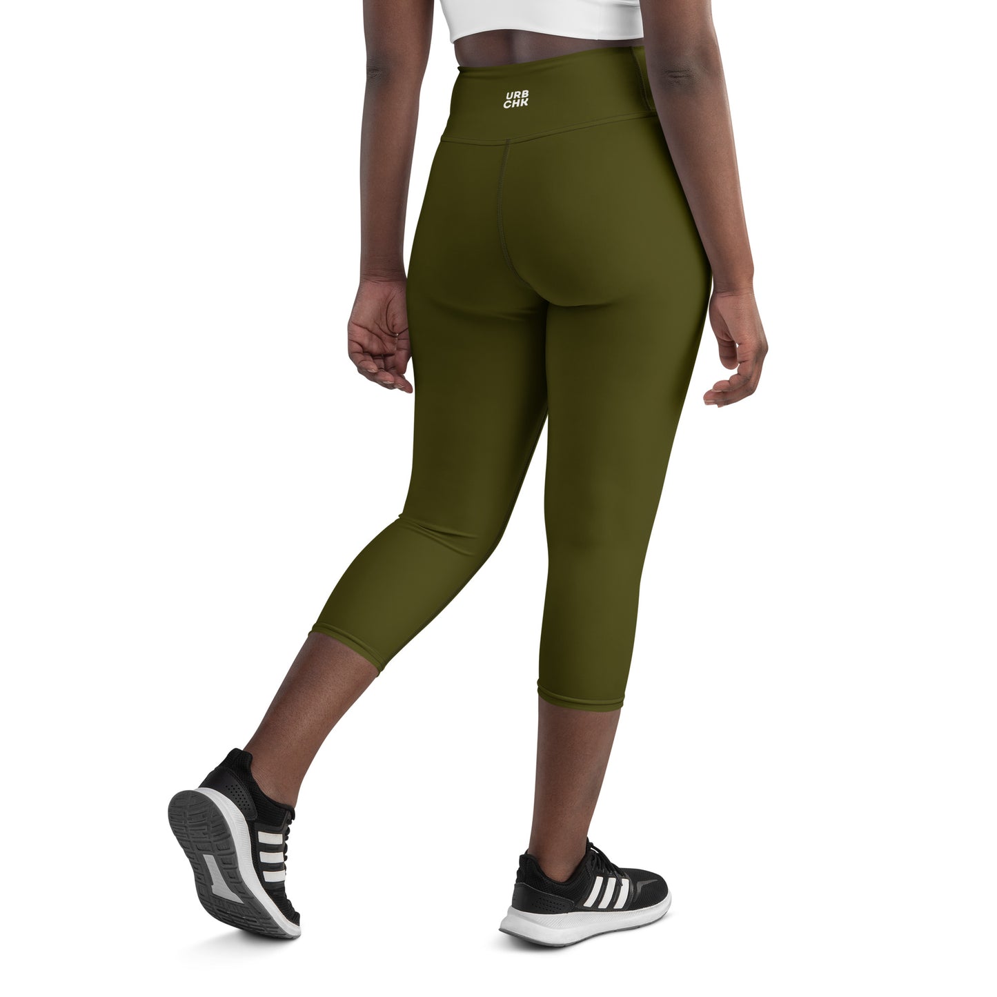 UrbanityChek® PREMIUM HIGH-WAISTED CAPRI LEGGINGS