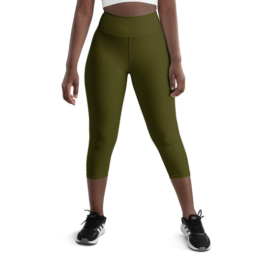 UrbanityChek® PREMIUM HIGH-WAISTED CAPRI LEGGINGS