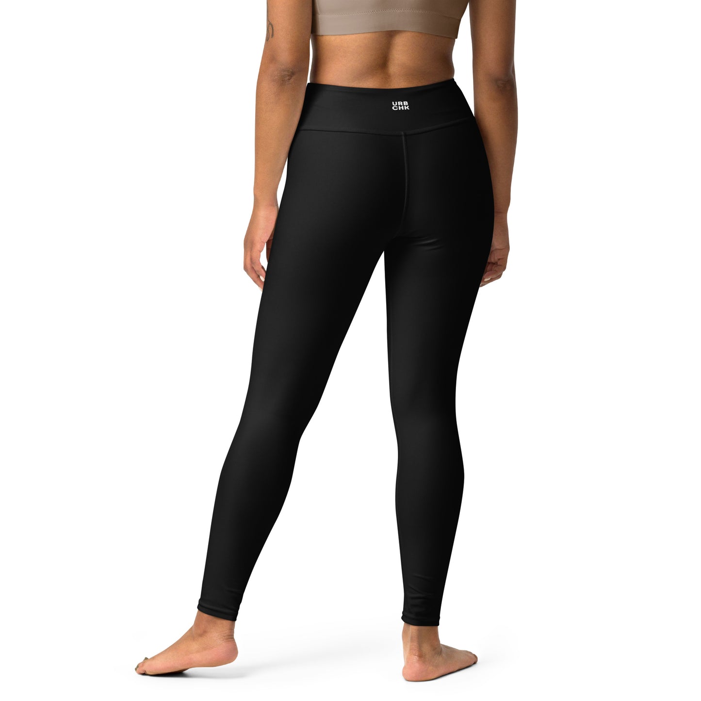 WOMEN'S BLACK PREMIUM WORKOUT LEGGINGS WITH POCKET