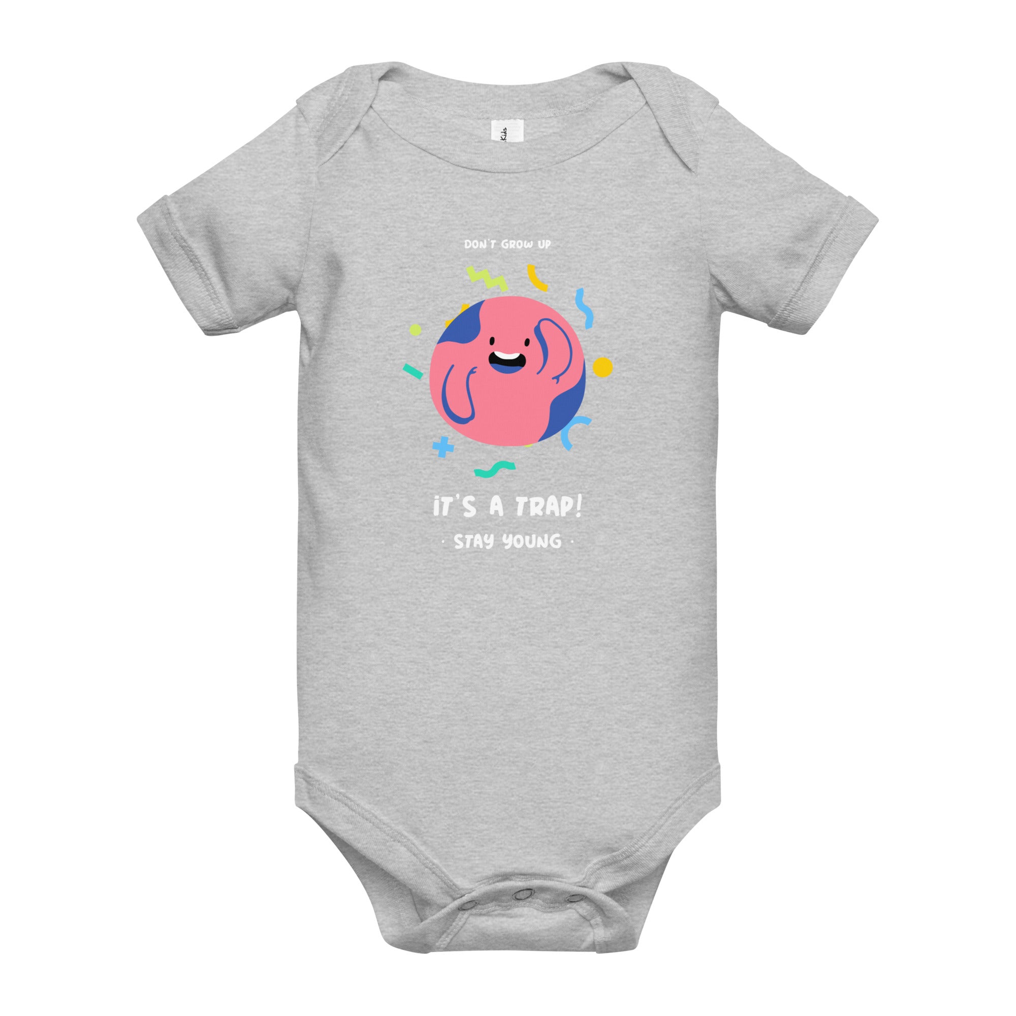 BABY ONE PIECE COTTON BODYSUIT