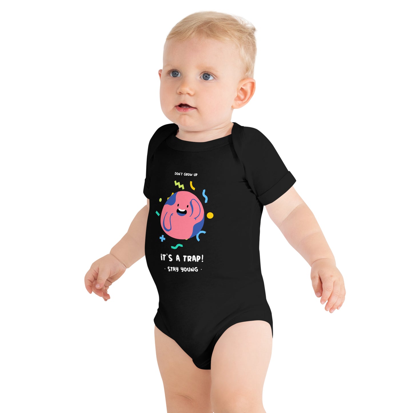 BABY ONE PIECE COTTON BODYSUIT