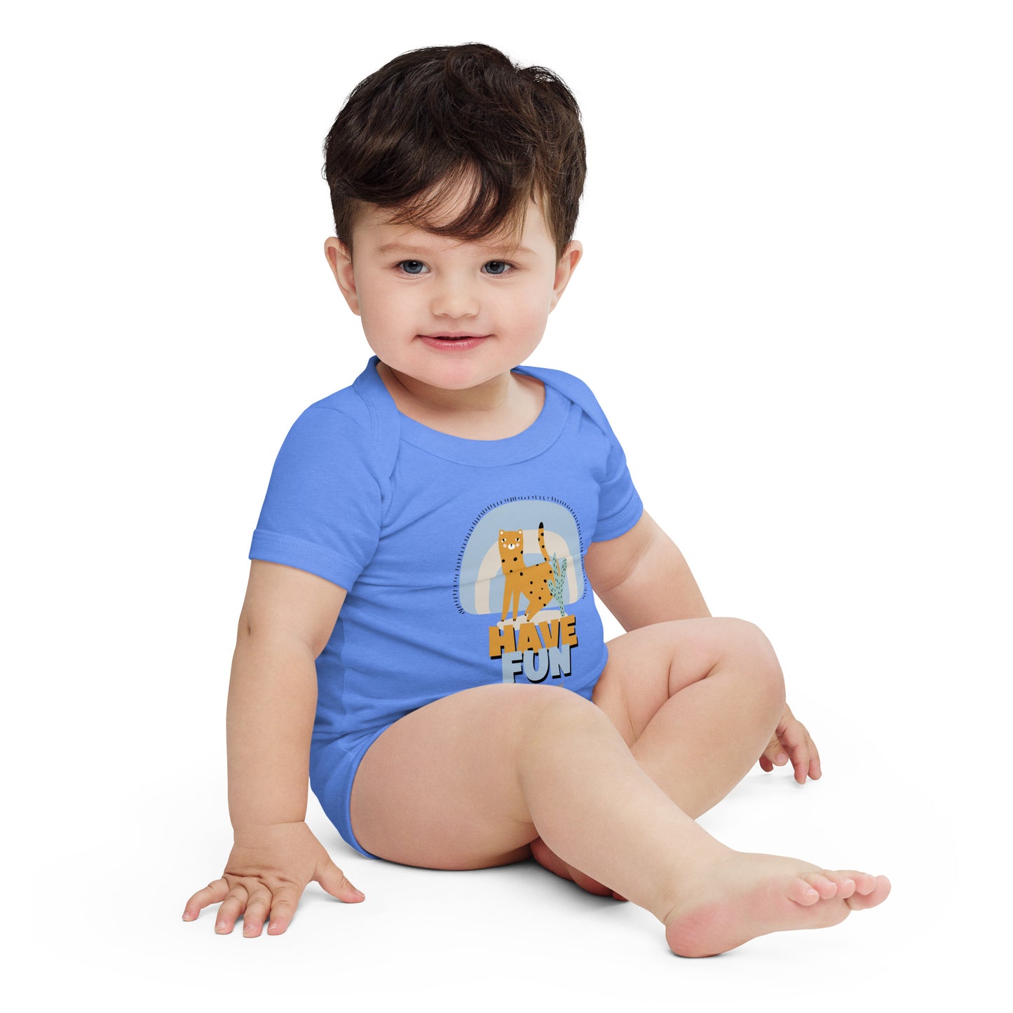 BABY ONE PIECE COTTON BODYSUIT