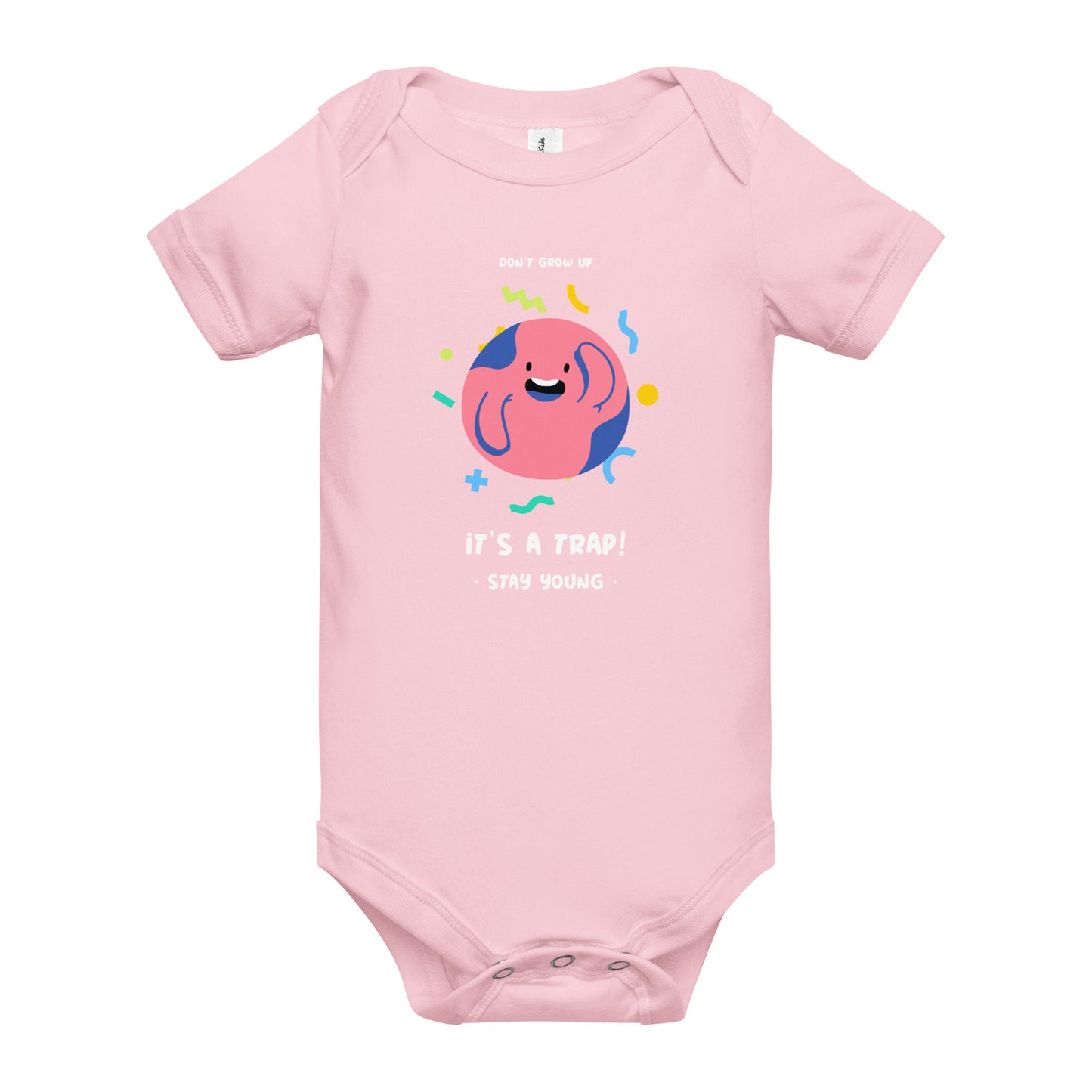 BABY ONE PIECE COTTON BODYSUIT