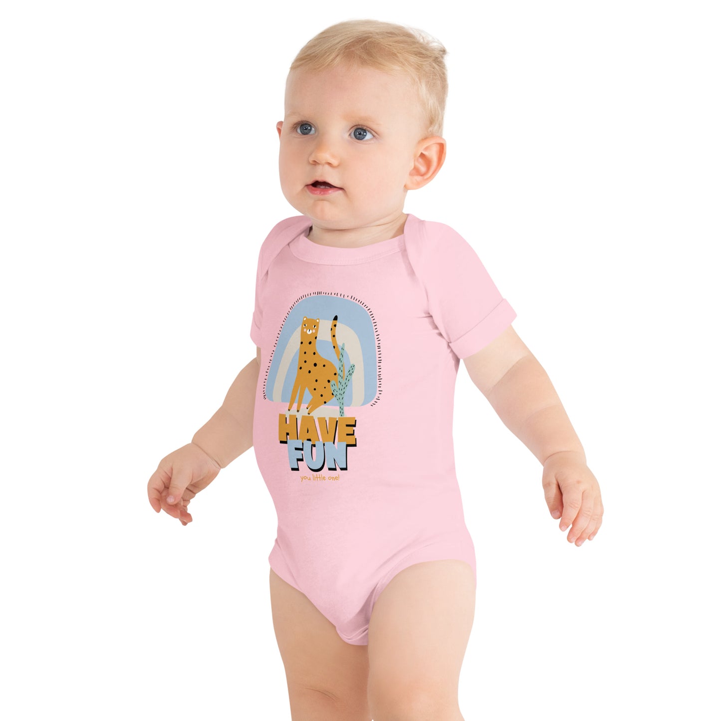 BABY ONE PIECE COTTON BODYSUIT