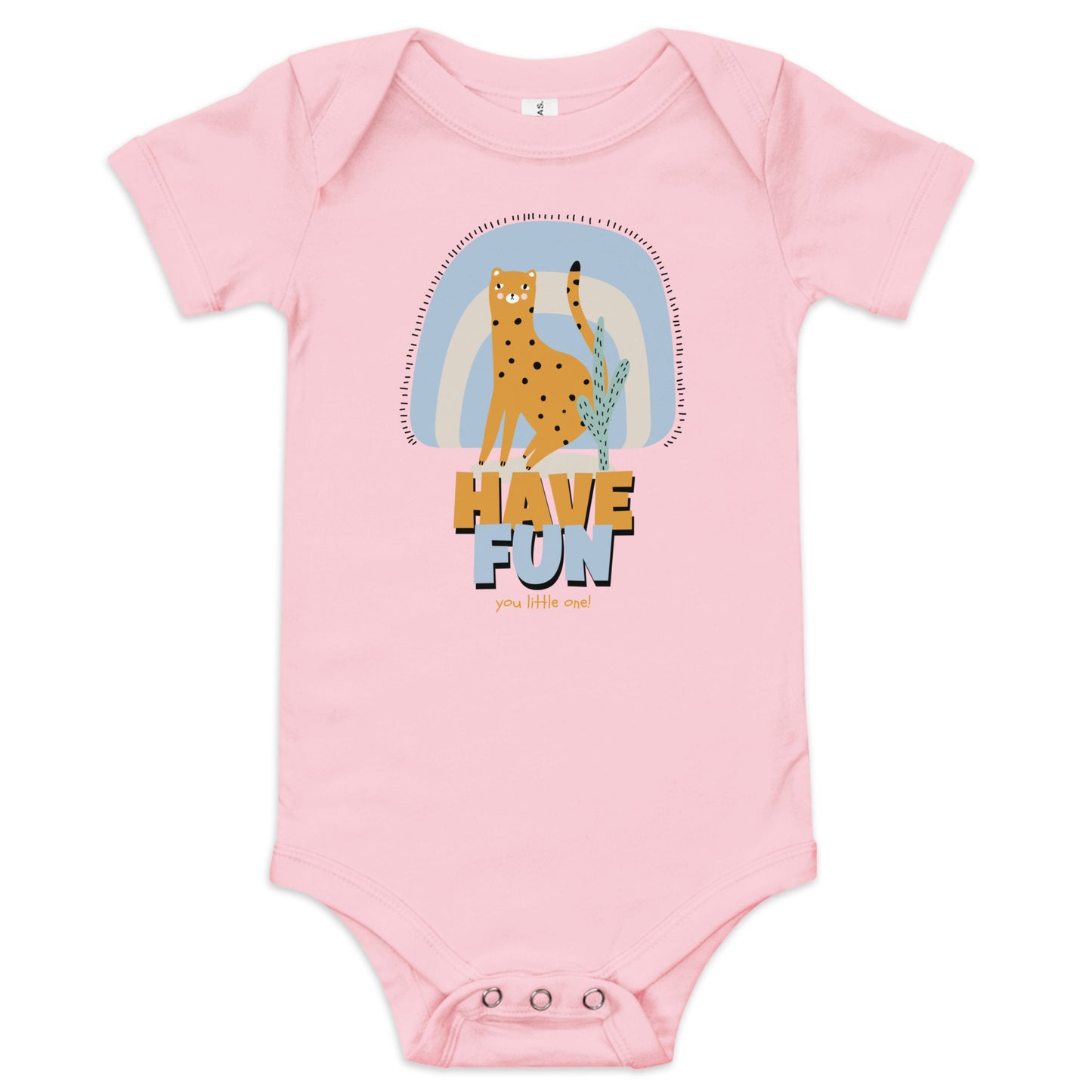 BABY ONE PIECE COTTON BODYSUIT