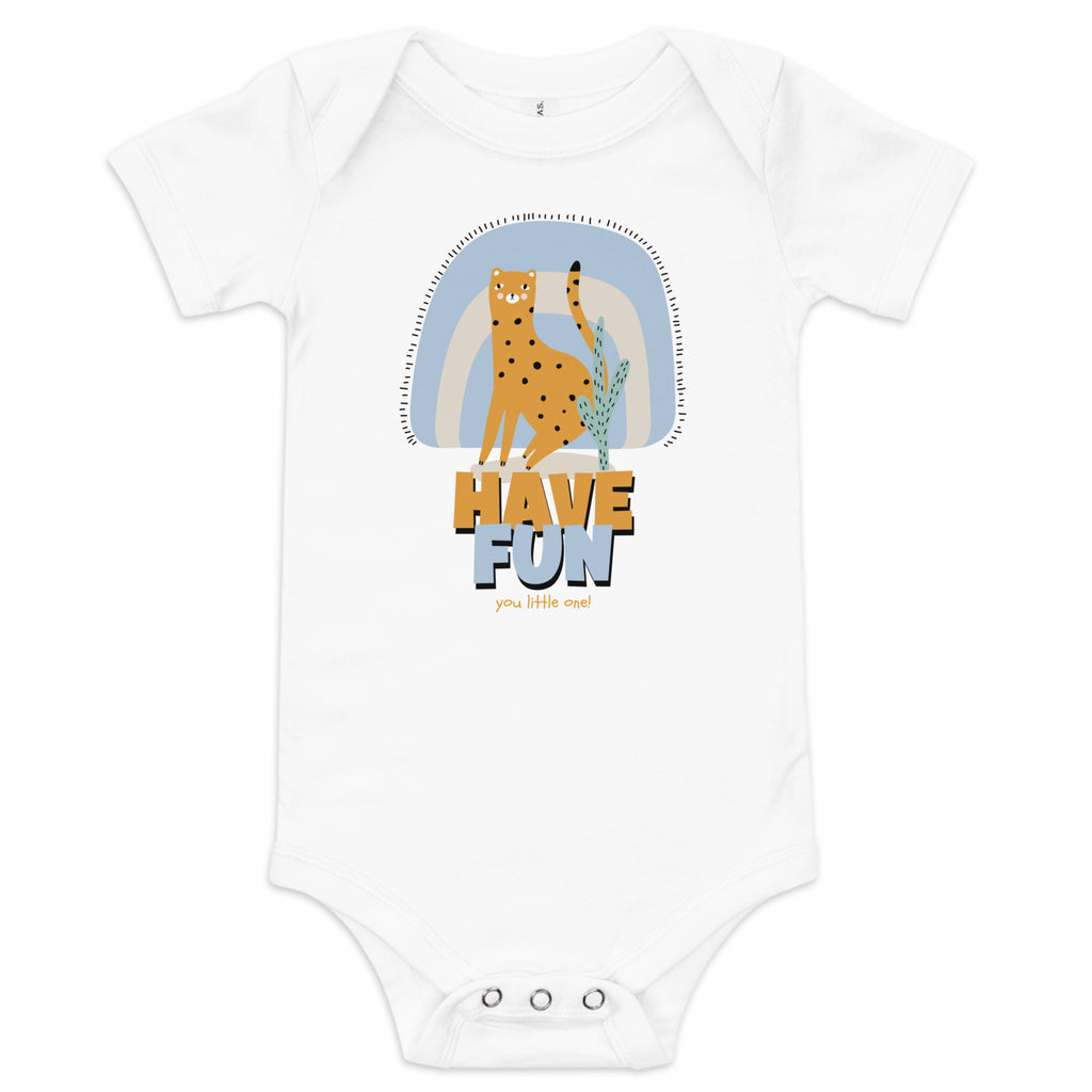 BABY ONE PIECE COTTON BODYSUIT