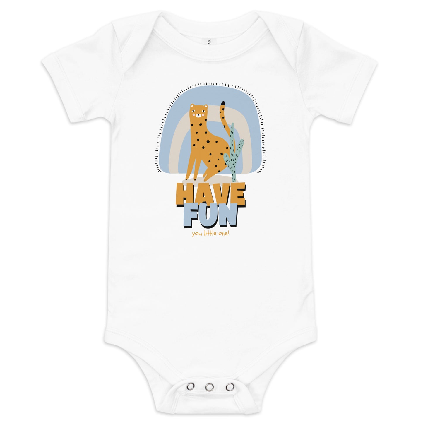 BABY ONE PIECE COTTON BODYSUIT