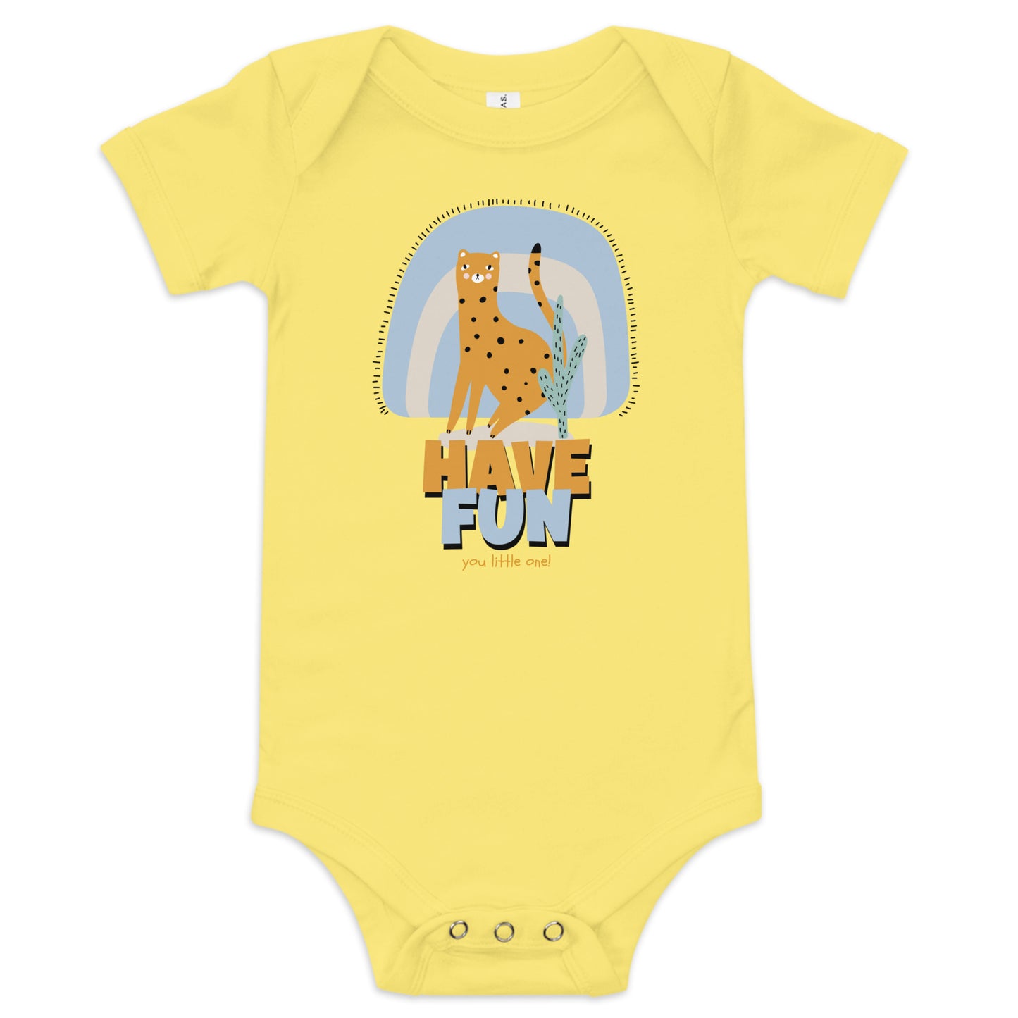 BABY ONE PIECE COTTON BODYSUIT