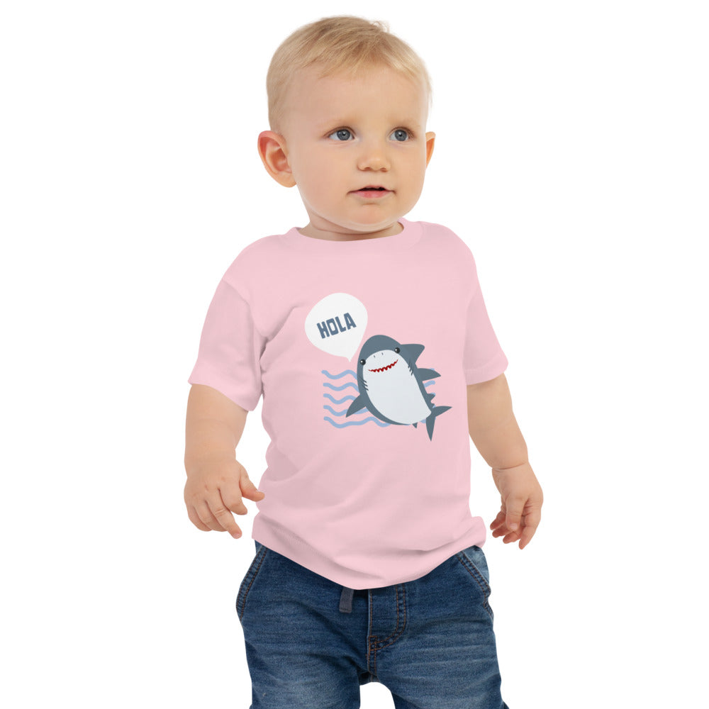 CUTE BABY TEES SHARK BABY T-SHIRT