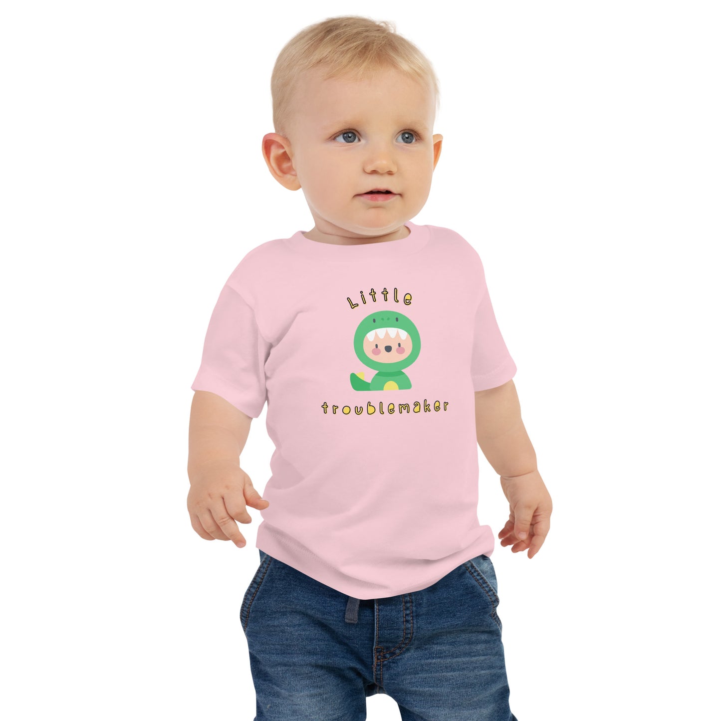 BABY CUTE T-SHIRT LITTLE TROUBLEMAKER