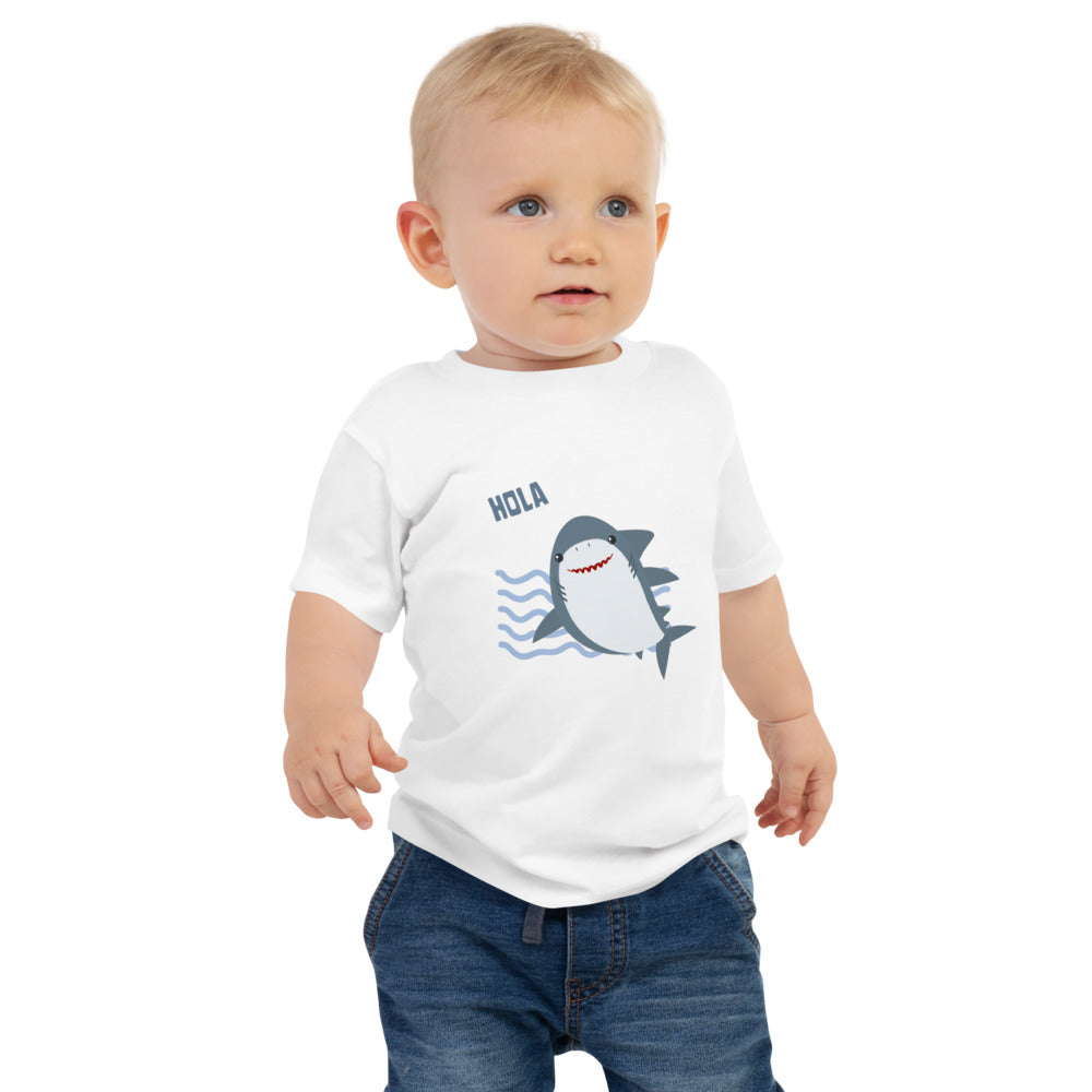 CUTE BABY TEES SHARK BABY T-SHIRT