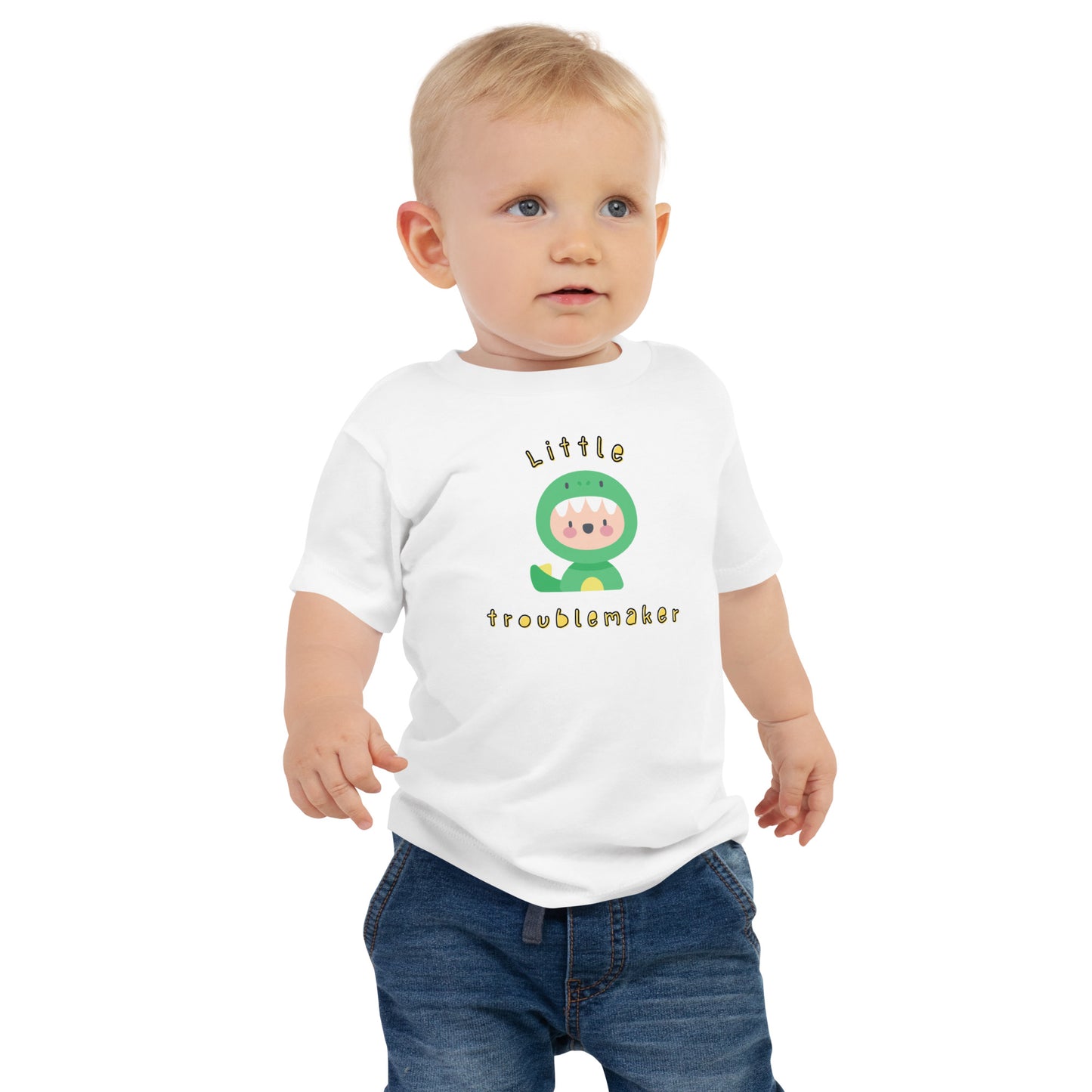 BABY CUTE T-SHIRT LITTLE TROUBLEMAKER