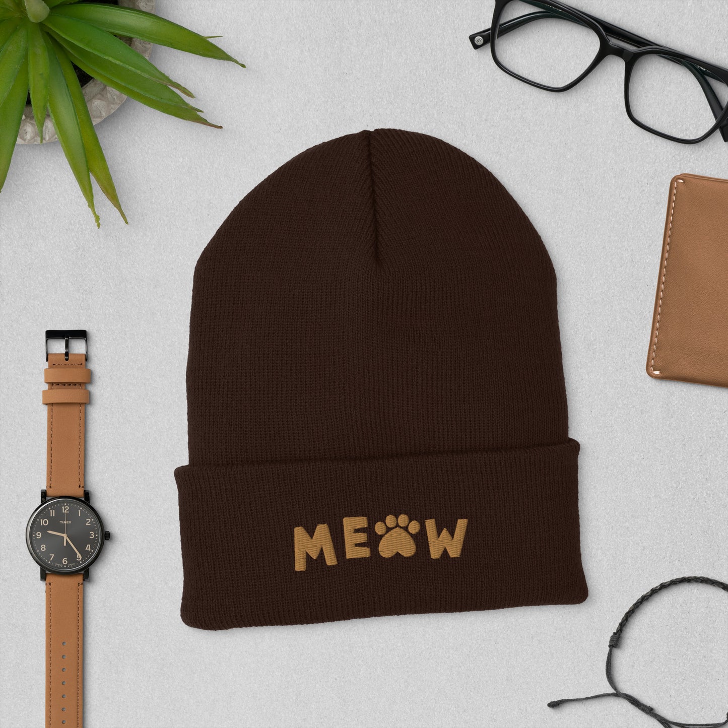 MEOW BEANIE ONE SIZE BEANIE