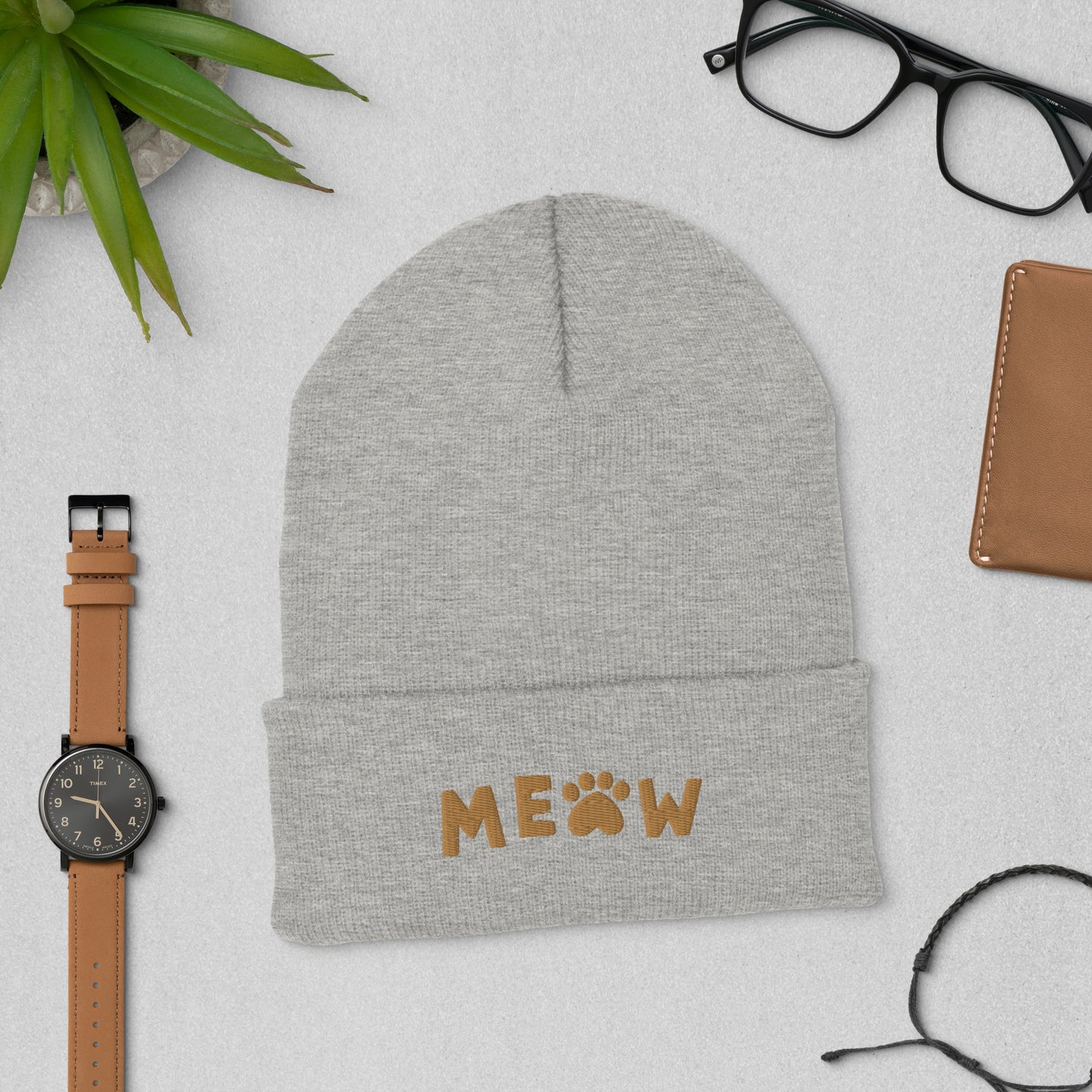 MEOW BEANIE ONE SIZE BEANIE