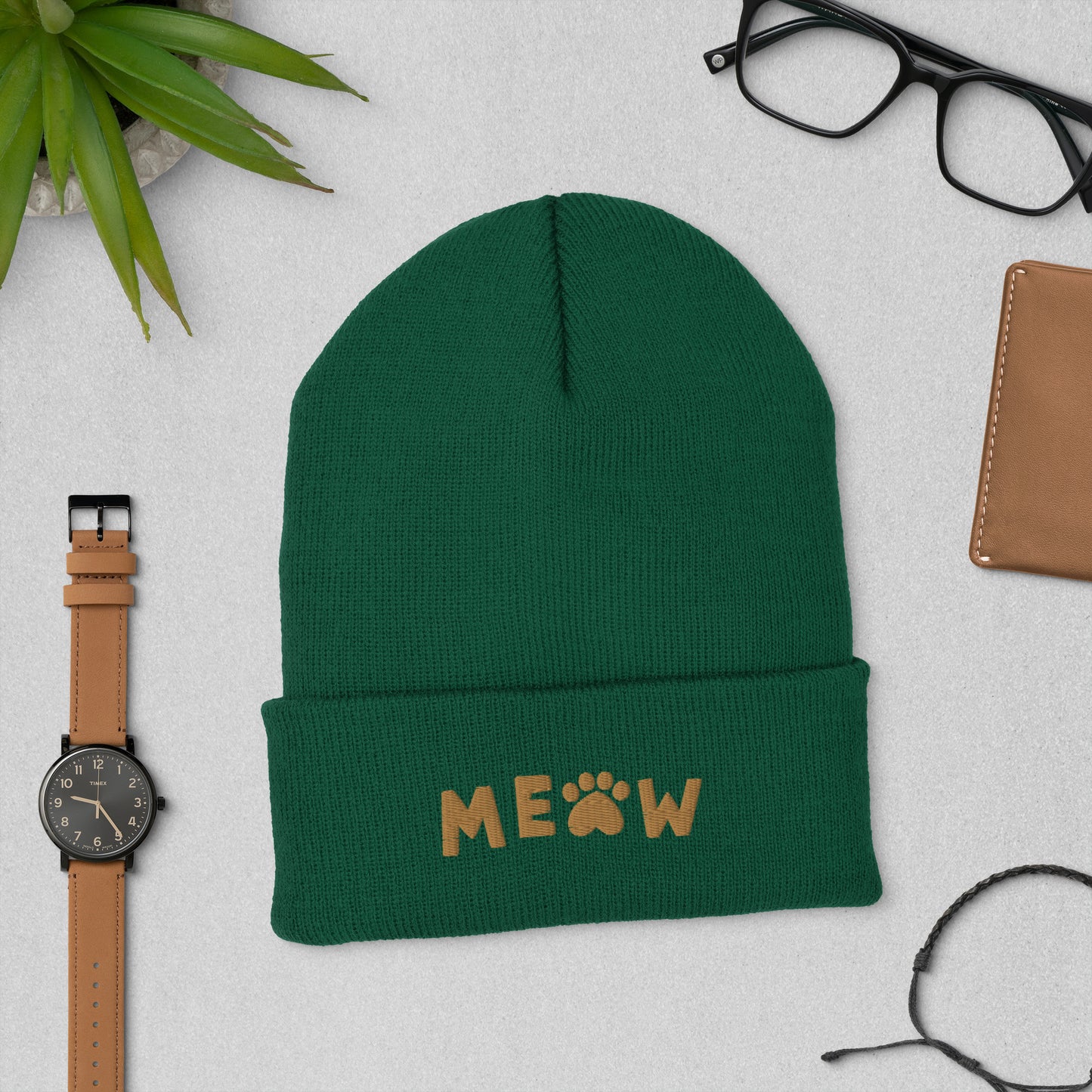 MEOW BEANIE ONE SIZE BEANIE