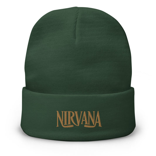 NIRVANA EMBROIDERED BEANIE