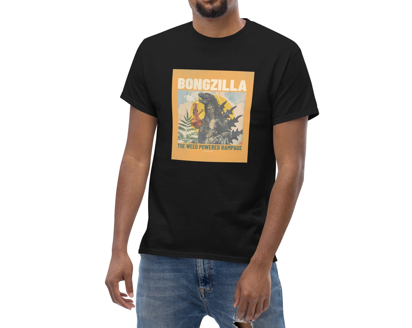 GODZILLA TSHIRT MEN GRAPHIC TSHIRT MEN COOL TSHIRT FOR MEN