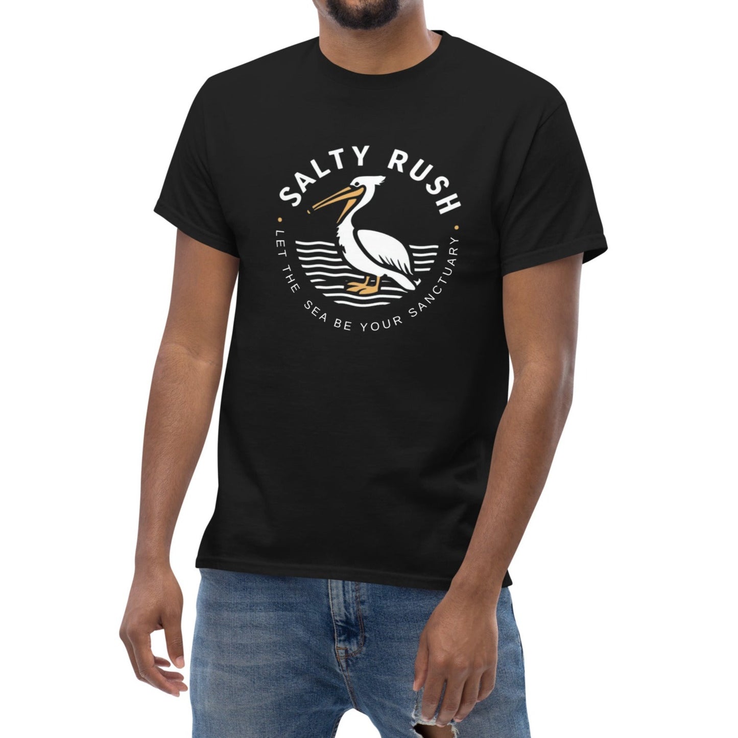 SALTY RUSH T-SHIRTS FOR MEN SUMMER TEES