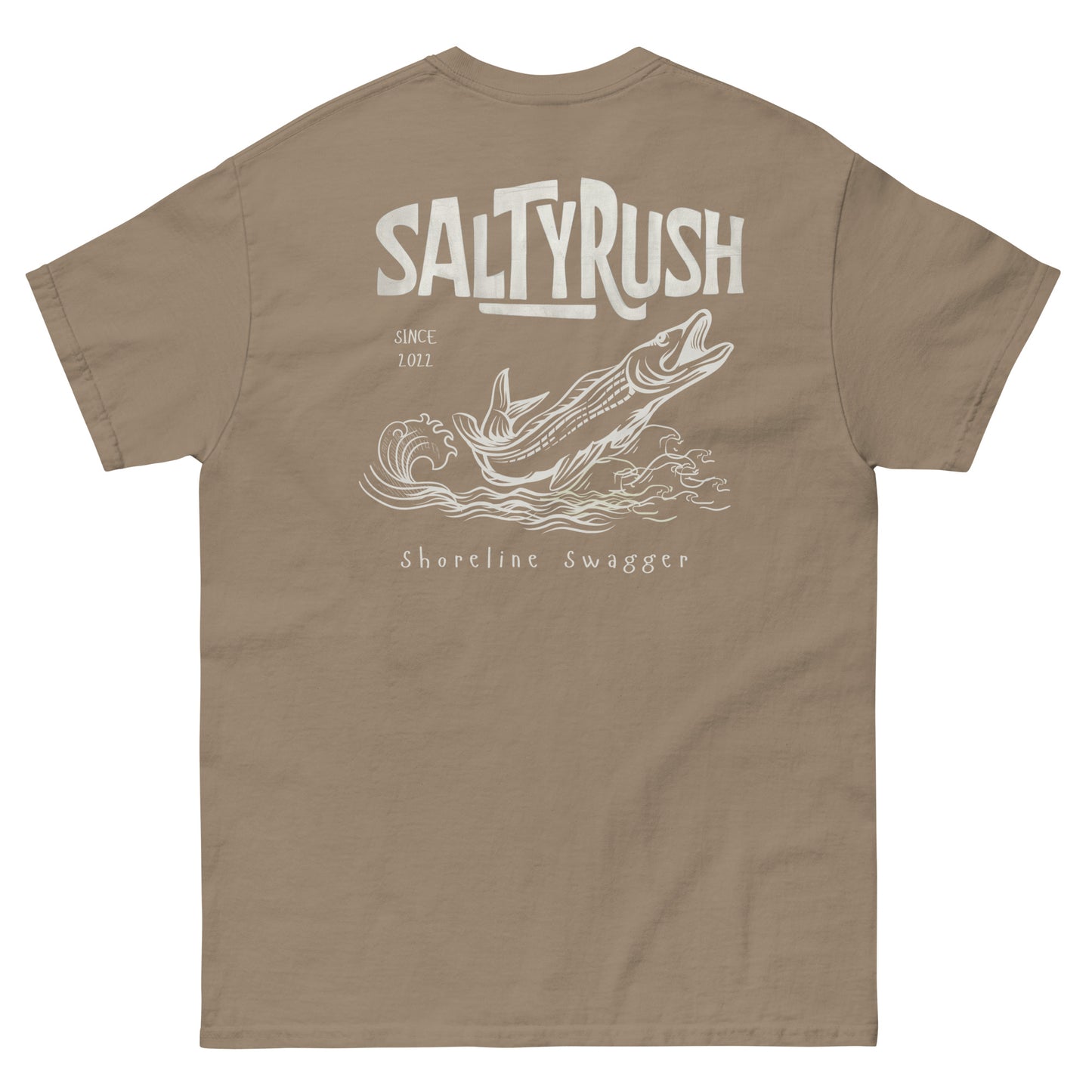 SALTYRUSH COTTON CREWNECK TEE