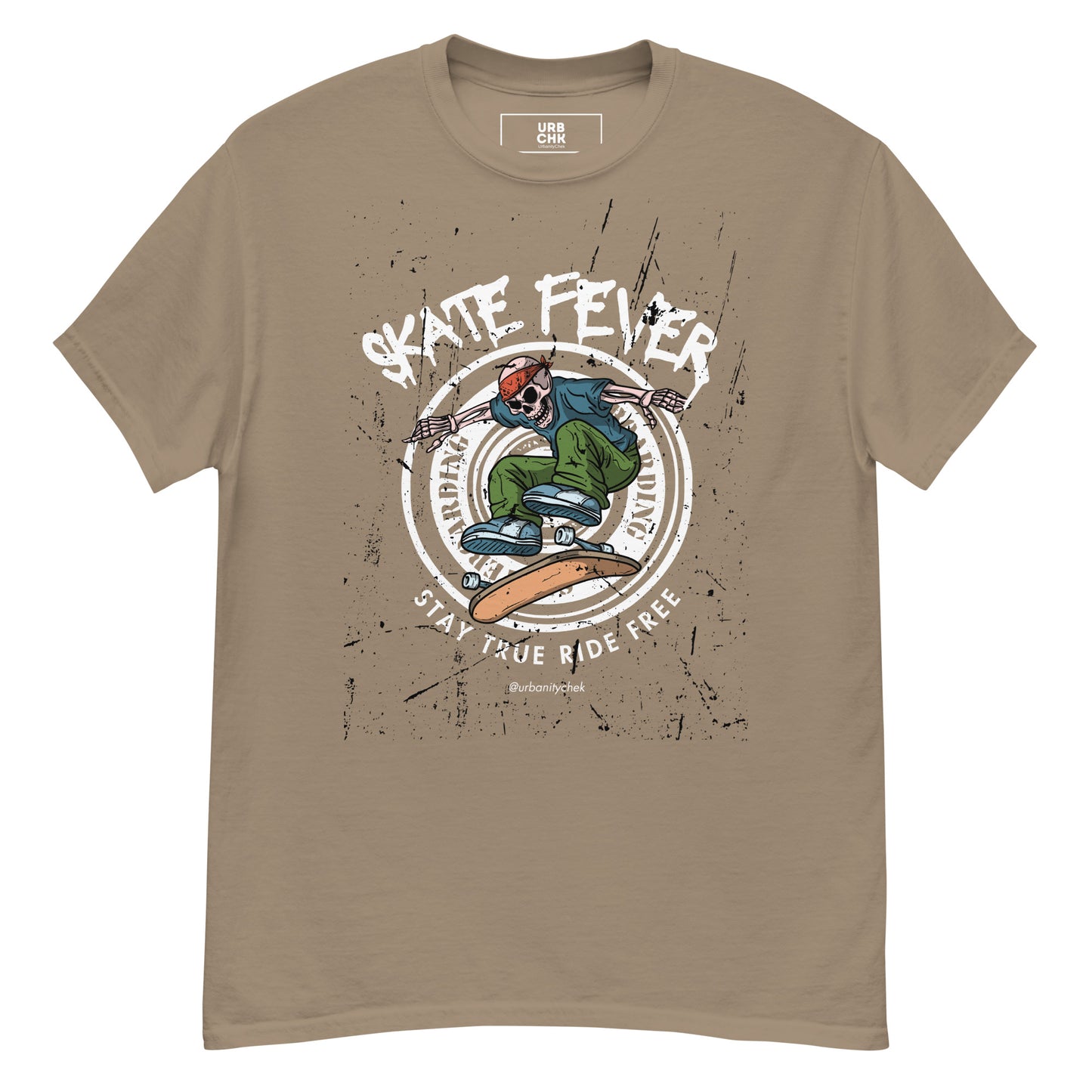 SKATE TSHIRT MEN'S TSHIRT CREWNECK MEN TSHIRT