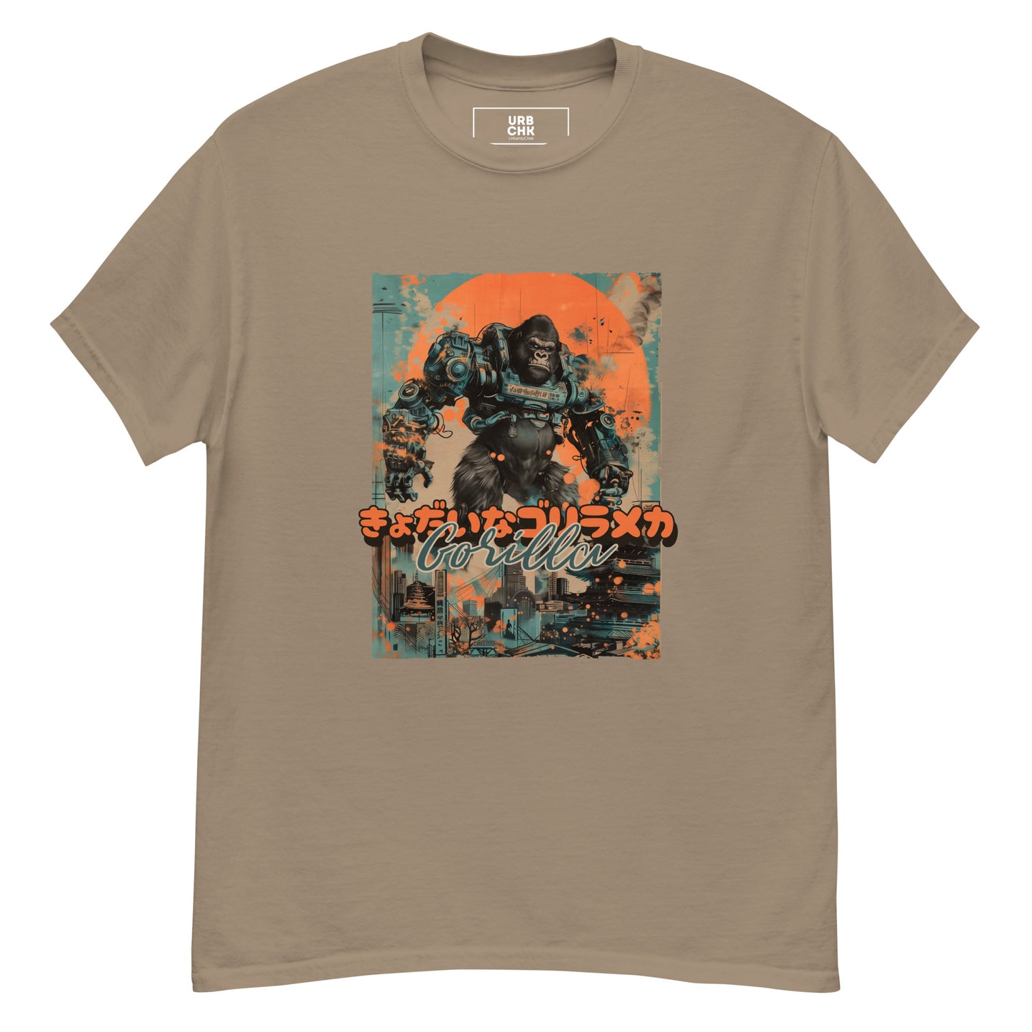 MEN'S T-SHIRT URBANTYCHEK CREW NECK TEES & T-SHIRT